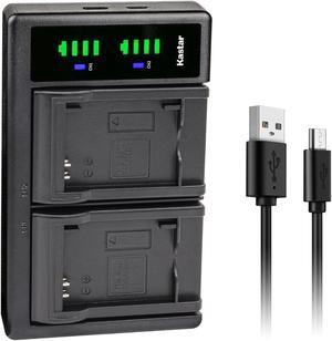 Kastar LTD2 USB Battery Charger Replacement for WASPcam 9905 Wi-Fi, WASPcam 9906 CAMO, WASPcam 9907 4K Camera, SooCoo S60 S60B Sports Action Camera, SooCoo S70 Sports Action Camera
