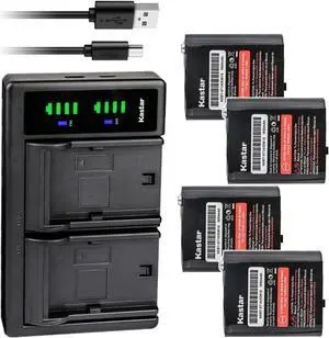 Kastar 4-Pack Battery and LTD2 USB Charger Compatible with Motorola Talkabout T280, Talkabout T400, Talkabout T460, Talkabout T461, Talkabout T465, Talkabout T605 H20, Talkabout T470 T475 T47X