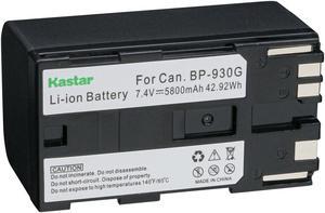Kastar BP-930G Battery 1-Pack Replacement for Canon ES300V ES410V ES420V ES520A ES4000 ES5000 ES6000 ES6500V ES7000ES ES7000V ES8000V ES8100V ES8200V ES8400V ES8600 Camera, BP-925 BP-930 BP-935 BP-945