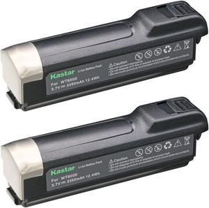 Kastar Battery 2-Pack Replacement for Zebra BT-000262 BT000262A01 BTRY-NWTRS-33MA-01 BTRY-NWTRS-33MA-02, BT000262 BTRYNWTRS33MA01 BTRYNWTRS33MA02 Barcode Scanner Battery