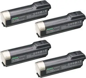 Kastar Battery 4-Pack Replacement for Zebra WT60XX WT6000 WT6000-TS WT60A0 WT60A0-TS WT60A0-TX WT60B0 WT6300 WT63B0 WT63B0-TX RS60XX RS6000 RS60B0 Wearable Mobile Computer Barcode Scanner