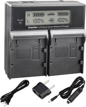Kastar BP-A100 CH04 Charger Compatible with Canon C500 EF mount 4K Cinema Camera, EOS C500 PL 4K Cinema PL C 500 Camcorder, Canon XF605 4K UHD, Canon XF705 4K UHD Camcorder