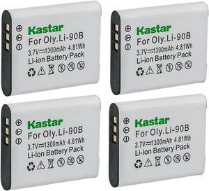 Kastar 4-Pack Battery Replacement for Ricoh DB-110 DB110 Battery, Ricoh GR III Digital Camera, Ricoh GR IIIx Digital Camera, Ricoh WG-6 Digital Camera, Ricoh G900 Digital Camera