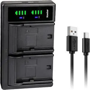 Kastar LTD2 USB Battery Charger Compatible with Kokad LB-015 Rechargeable Lithium-ion Battery and Kokad PIXPRO WPZ2 Digital Camera, Kokad Pixpro WPZ2 Rugged Waterproof Action Camera