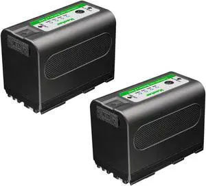 Kastar 2-Pack Battery 7.4V 7000mAh Replacement for RED KOMODO 6K Digital Cinema Camera, RED Digital Cinema KOMODO 6K Camera