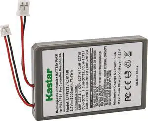 Kastar 1-Pack PS4 Battery Replacement for Sony LIP1522/KCR1410 Battery, Sony Playstation CUH-ZCT1E CUH-ZCT1H CUH-ZCT1H/B CUH-ZCT1H/R CUH-ZCT1U, CUH-ZCT2 CUH-ZCT2E CUH-ZCT2U