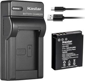 Kastar Slim USB Battery Charger Replacement for Kodak LB-080 NCA-K/102 Spare Battery, Kodak PIXPRO SP1, SP1 HD, SP1-YL3, PlaySport Zx5, PIXPRO SP360, PIXPRO SP360 4K, PIXPRO ORBIT360 4K Camera