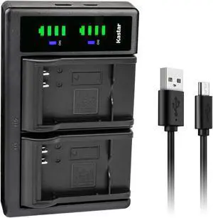 Kastar LTD2 USB Battery Charger Replacement for Kodak LB-080 NCA-K/102 Spare Battery, PIXPRO SP1, SP1 HD, SP1-YL3 Action, PlaySport Zx5, PIXPRO SP360, SP360 4K, PIXPRO ORBIT360 4K VR Camera