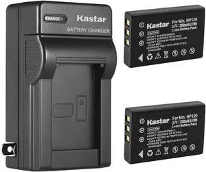 Kastar 2-Pack Battery and AC Wall Charger Replacement for Motorola Symbol MC1000, Motorola Symbol MC1000-KH0LA2U0000, Motorola Symbol MC1000-KU0LA2U000R, Motorola Symbol MC1000-KU0LA2U000R-KIT