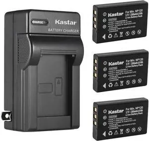 Kastar 3-Pack Battery and AC Wall Charger Replacement for Ordro HDV-V88, HDV-Z7, HDV-Z10, HDV-Z16, HDV-Z79, HDV-108, HDV-760, HDV-P72, HDR-AC1, HDR-AC3, HDR-AC5, HDR-AZ50 Digital Cameras Kastar 3-Pack Battery and AC Wall Charger Replacement for Ordro HDV-V88, HDV-Z7, HDV-Z10, HDV-Z16, HDV-Z79, HDV-108, HDV-760, HDV-P72, HDR-AC1, HDR-AC3, HDR-AC5, HDR-AZ50 Digital Cameras