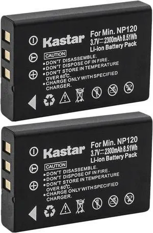Kastar 2-Pack Battery Replacement for Intermec Norand CK1, Intermec Norand CN1, Mobila PPT101, Motorola Symbol BTRY-MC10AEB00, Motorola Symbol BTRY-MC10EAB00, Motorola Symbol MC1000, Symbol 550601260