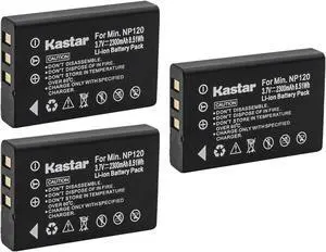 Kastar 3-Pack Battery Replacement for Motorola Symbol 55-060126-02, Wasp 633808920326, Wasp WDT3200, Wasp WDT3250, Wasp WPA1200, CS-MC100BL, Intermec Norand 074337S, Intermec Norand 73659