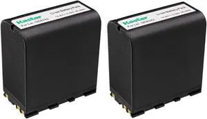 Kastar Battery 2-Pack Replacement for Leica GEB241, GEB242, GEB243, 971703, 993975 Battery, Leica ScanStation C10 Laser Scanner, Leica ScanStation P20 Laser Scanner, Leica 3D Lasers Scanner