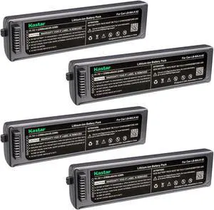 Kastar Battery 4-Pack Replacement for Canon 2446B003, K30274, LB-60, QK1-2505-DB01-05 Battery, Canon LK-62, Canon PIXMA i260, PIXMA i320, Canon PIXMA iP100, PIXMA iP100 min, PIXMA iP110 Printer