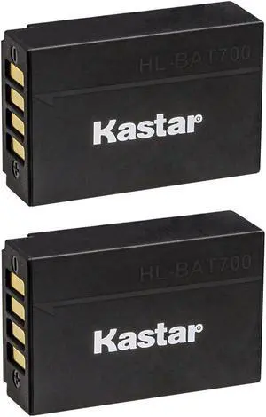 Kastar 2-Pack Rechargeable Battery Replacement for Hollyview HL-BAT700, 1ICP9/23/32, HL-C1PRO-BAT, Hollyland Solidcom C1, Hollyland Solidcom C1 (PRO) Master & Remote Wireless Intercom Headsets