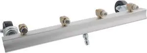 Erie Tools 16" Under Carriage Cleaner with 4 Nozzles for Pressure Washers 4000 PSI 5.5 GPM