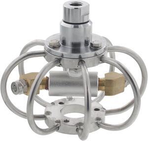 Erie Tools 6" Duct Pipe Vent Hood Cleaner Pressure Washer Attachment 4000 PSI 3.5 GPM 3.5 Orifice