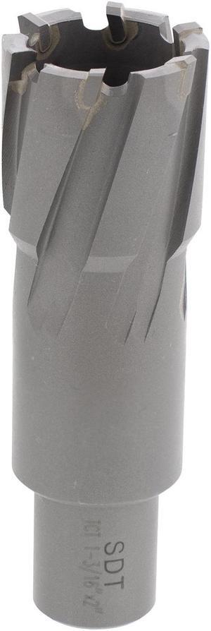 Steel Dragon Tools® DNTX-D1187 1-3/16" x 2" Carbide Tip Annular Cutter 3/4" Weldon