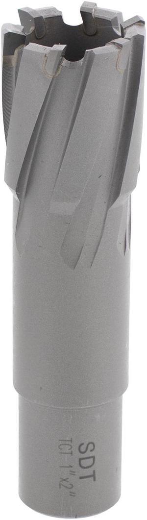 Steel Dragon Tools® DNTX-D1000 1" x 2" Carbide Tip Annular Cutter 3/4" Weldon