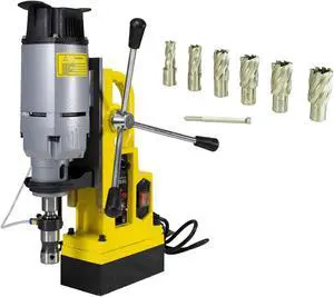 Steel Dragon Tools® MD45 Magnetic Drill Press with 7PC 1in. HSS Annular Cutter Kit