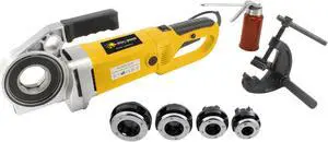 Steel Dragon Tools® 550 1/2" - 1 1/4" Portable Handheld Pipe Threader Threading Machine