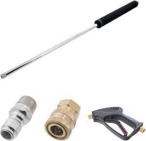 Deluxe 4000 PSI 10.5 GPM 300°F Pressure Washer Gun Kit and 28in. Wand