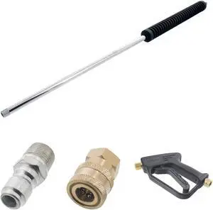 Deluxe 4000 PSI 7 GPM Pressure Washer Gun and 28in. Wand & Couplers