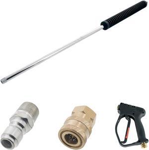 Deluxe 4000 PSI 10.5 GPM 210°F Pressure Washer Gun Kit & 28in. Wand