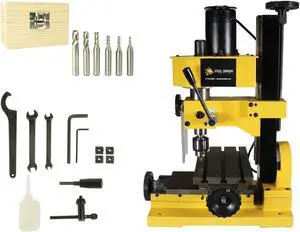 Steel Dragon Tools® Variable Speed Mini Milling Machine Benchtop Drilling
