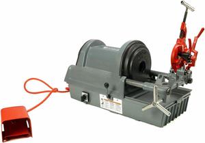 RIDGID® 1822-I Auto Chuck Pipe Threading Machine 20000 with 815A Die Head and High Speed Steel Dies