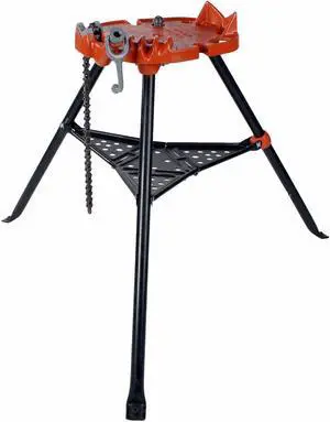 RIDGID® 450 Portable TRISTAND® Chain Pipe Vise 40222 1/8in. to 5in. Capacity