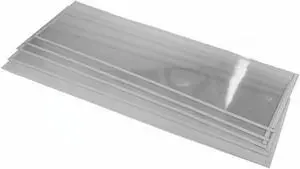 Dragway Tools 5-Pack Light Films for Model 260 Sandblast Cabinet  Replacement Protective Viewing Window for Sandblasting