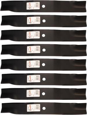 8 Rotary® 3401 Mower Blades for Bobcat® Gravely® Lesco® Windsor® Wright® 18 Length 2-1/2 Width .250 Thickness 5/8 Center Hole Fits 36in. 54in. Deck