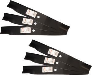 Rotary® 3401 Mower Blades for Bobcat® Gravely® Lesco® Windsor® Wright® 18 Length 2-1/2 Width .250 Thickness 5/8 Center Hole Fits 36in. 54in. Deck