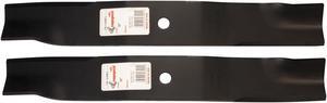 Rotary® 3401 Mower Blades for Bobcat® Gravely® Lesco® Windsor® Wright® 18 Length 2-1/2 Width .250 Thickness 5/8 Center Hole Fits 36in. 54in. Deck