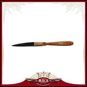 Andrew Mack STR8LINES Synthetic Squirrel Pinstriping Brush Size 1