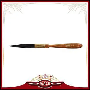 Andrew Mack STR8LINES Synthetic Squirrel Pinstriping Brush Size 0