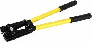 Steel Dragon Tools® K05-1GL K-Series Mechanical Crimper Tool for 8 AWG to 1/0 AWG with Rotating Dies