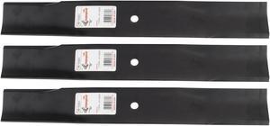 Rotary® 3361 Mower Blades for Toro® Lesco® Windsor® 18 Length 2-1/2 Width .187 Thickness 1/2 Center Hole Fits 36in. 52in. Deck