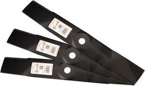 3 Rotary® 10291 Mower Blades for John Deere® M145476 GX20250 AM141907 AM146715 M127500 M127673 Windsor® 50-4442 48" Deck Length 17" Width 2-1/2" Thickness .204" Center Hole 13/16" Fits 48in. Deck