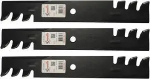 Rotary® 6298 Mower Blades for Dixie Chopper® Dixon® Gravely® Windsor® 17 Length 2-1/2 Width .204 Thickness 5/8 Center Hole Fits 32in. 50in. Deck