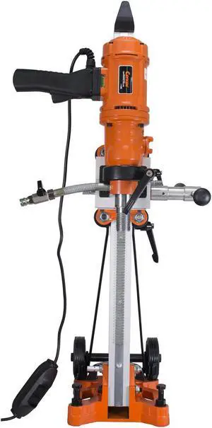 Cayken 6in. Diamond Core Drill Rig with 400F Adjustable Angle Stand