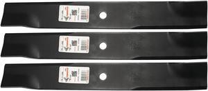Rotary® 11595 Mower Blades for Rotary® 11856 Mower Blades for Hustler® 601124(X)(Y) 797696 18-1/2 Length 2-1/2 Width .2040 Thickness 5/8 Center Hole Fits 54in. Deck