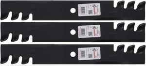 Rotary® 15006 3 Mower Blades for Bobcat® John Deere® Exmark® 18 Length 2-1/2 Width .240 Thickness 5/8 Center Hole Fits 36 50in. 52 54 Deck