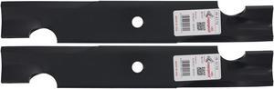 2 Rotary® 2172 Mower Blades for Bad Boy® 038-4820-00 Bobcat® 32061A Exmark® 403059 Ferris® 5101986 Snapper® 2000982 Length 16-1/4 Width 2-1/2 Thickness .240 Center Hole 5/8 Fits 32 and 48" Deck
