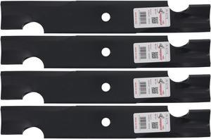 4 Rotary® 2172 Mower Blades for Bad Boy® Bobcat® Exmark® Ferris® Snapper® 16-1/4 Length 2-1/2 Width .240 Thickness 5/8 Center Hole Fits 32 and 44" Deck