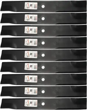 Rotary® 11595 Mower Blades for Rotary® 11856 Mower Blades for Hustler® 601124(X)(Y) 797696 18-1/2 Length 2-1/2 Width .2040 Thickness 5/8 Center Hole Fits 54in. Deck