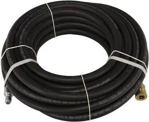 ProPulse® 4000 PSI 3/8" x 50' Uberflex Non Marking Pressure Washer Hose with Couplers