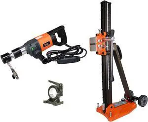 Cayken OND-916PD 6" Handheld Diamond Core Drill with Micro Impact and 580F Stand