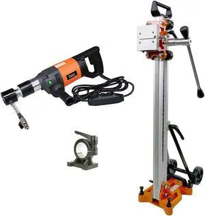 Cayken OND-916PD 6" Handheld Diamond Core Drill with Micro Impact and 400F Stand